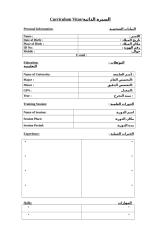Arabic & English CV 001.doc