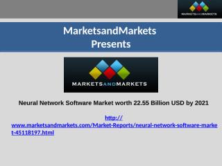 Neural Network Software Market.pptx