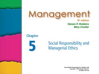 robbins_ppt05_managerial ethics.ppt