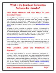 What is the Best Lead Generation Software for LinkedIn.docx