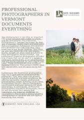 Professional Photographers in Vermont Documents Everything